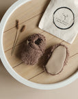 Organic Teddy Shoes - Mocha