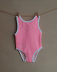 Sustainable Bathing Suit - Bright Pink