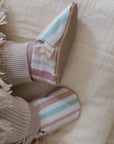 Vegan Shoes - Pastel Stripes