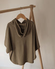 Organic UV Poncho - Khaki - UPF50+