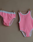 Sustainable Bathing Suit - Bright Pink