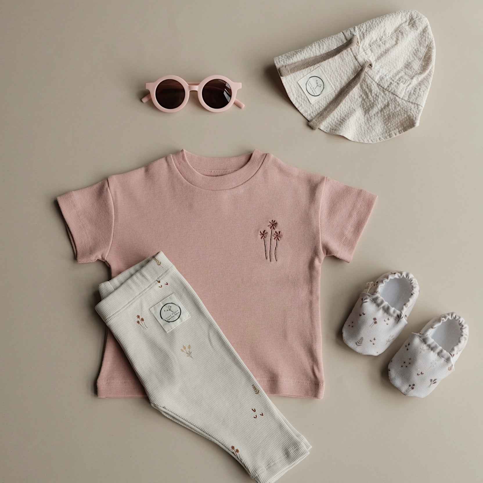 Organic Oversize Shirt - Dusty Rose