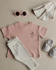 Organic Oversize Shirt - Dusty Rose