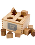 Natural Wooden Sorter Box