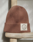 Organic Knit Beanie - Black