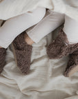 Organic Teddy Shoes - Mocha