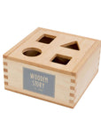 Natural Wooden Sorter Box