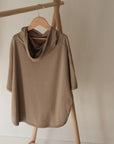 Organic UV Poncho - Caramel - UPF50+