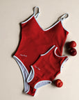 Sustainable MUM Bathing Suit - Red