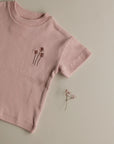 Organic Oversize Shirt - Dusty Rose