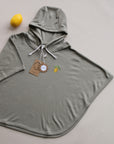 Organic UV Poncho - Khaki - UPF50+