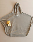 Organic UV Poncho - Khaki - UPF50+