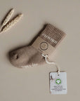 Organic Socks - JUNIOR - Caramel