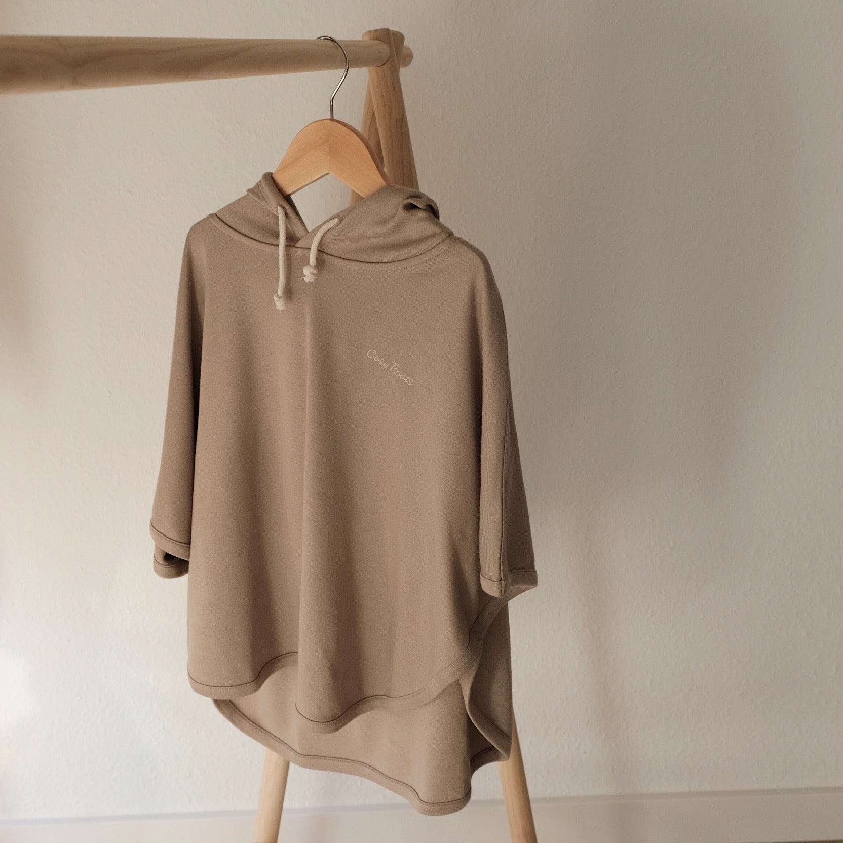 Organic UV Poncho - Caramel - UPF50+