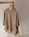 Organic UV Poncho - Caramel - UPF50+