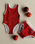 Sustainable Bathing Suit - Red