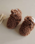 Teddy Booties - Chocolate