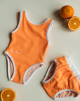 Sustainable Bathing Suit - Bright Orange