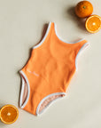 Sustainable Bathing Suit - Bright Orange