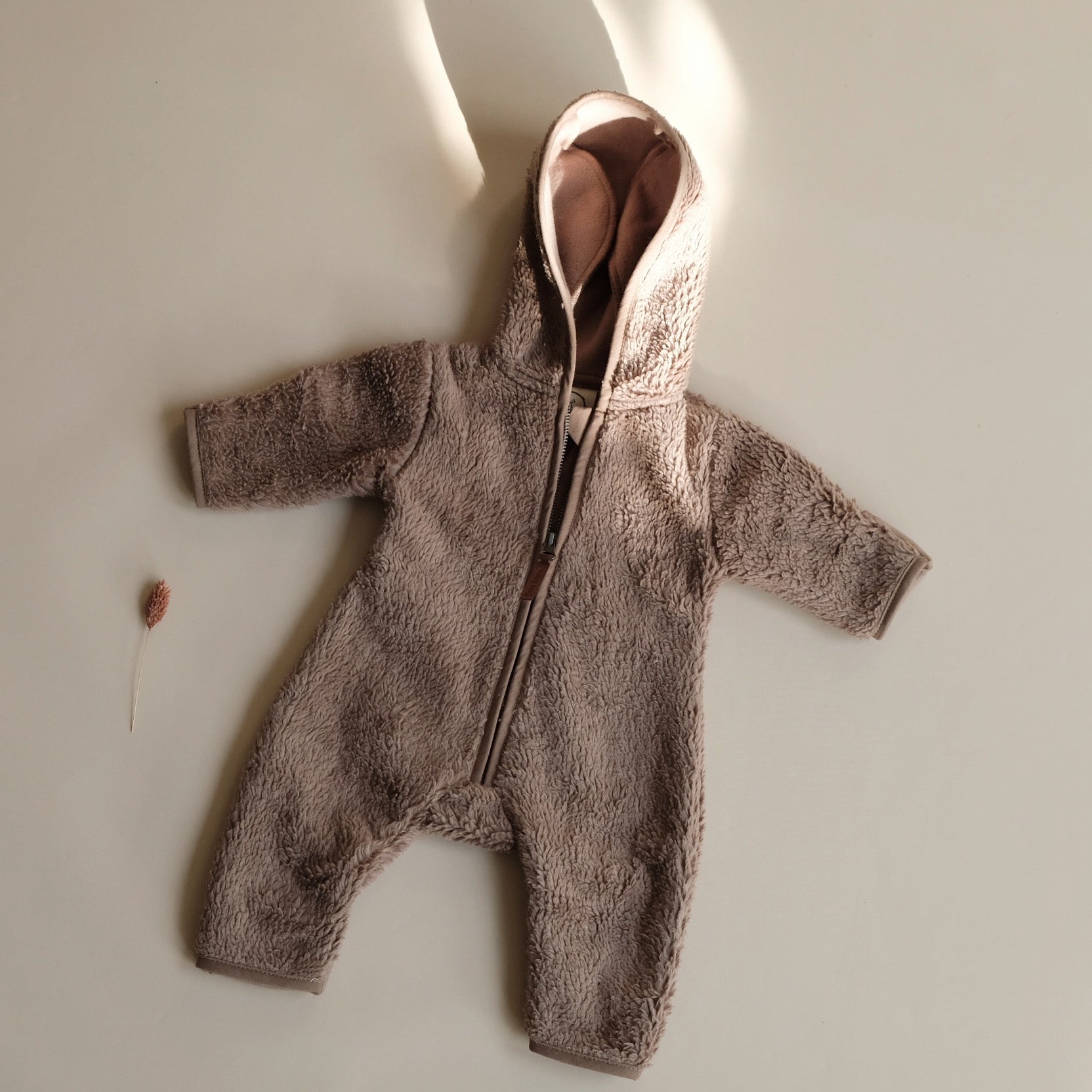 Organic Teddy Overall - Mocha