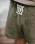 Organic Terry Shorts - Khaki