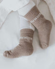 Organic Socks - JUNIOR - Caramel