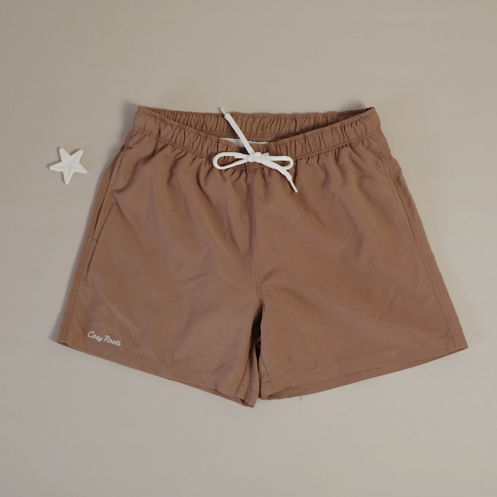 Sustainable DAD Swimshort - Walnut