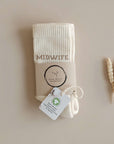 Organic Socks - MIDWIFE - Sand