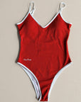 Sustainable MUM Bathing Suit - Red