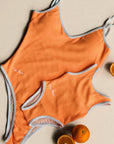 Sustainable MUM Bathing Suit - Bright Orange