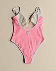 Sustainable MUM Bathing Suit - Bright Pink