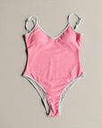 Sustainable MUM Bathing Suit - Bright Pink