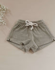 Organic Terry Shorts - Khaki