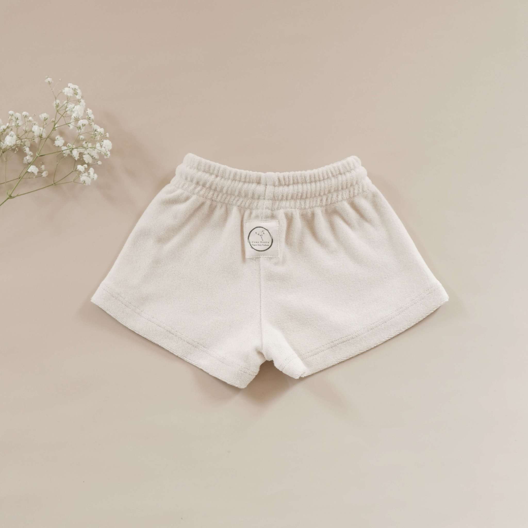 Organic Terry Shorts - Sand