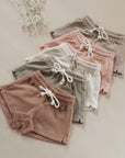 Organic Terry Shorts - Dusty Rose