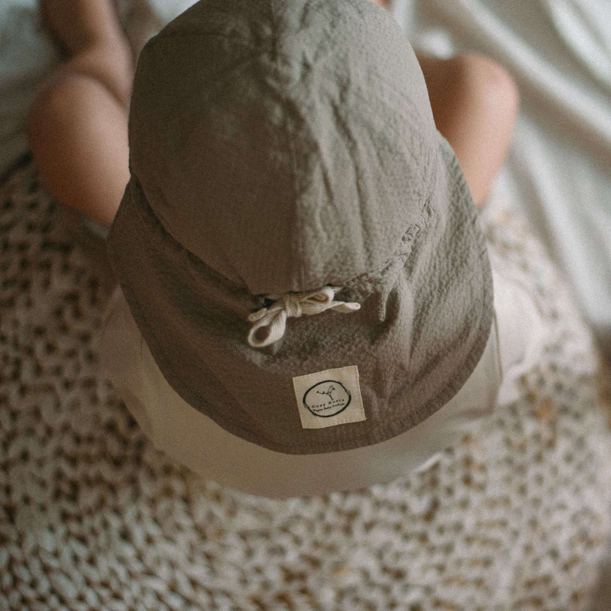 Organic Sun Hat - Caramel - UPF 50+