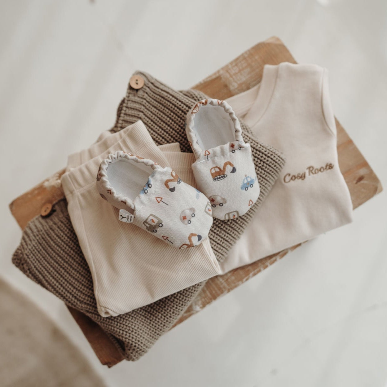 Adventure Collection - Vegan Baby Booties | Cosy Roots