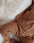 Organic Rib Sweatshirt - Walnut